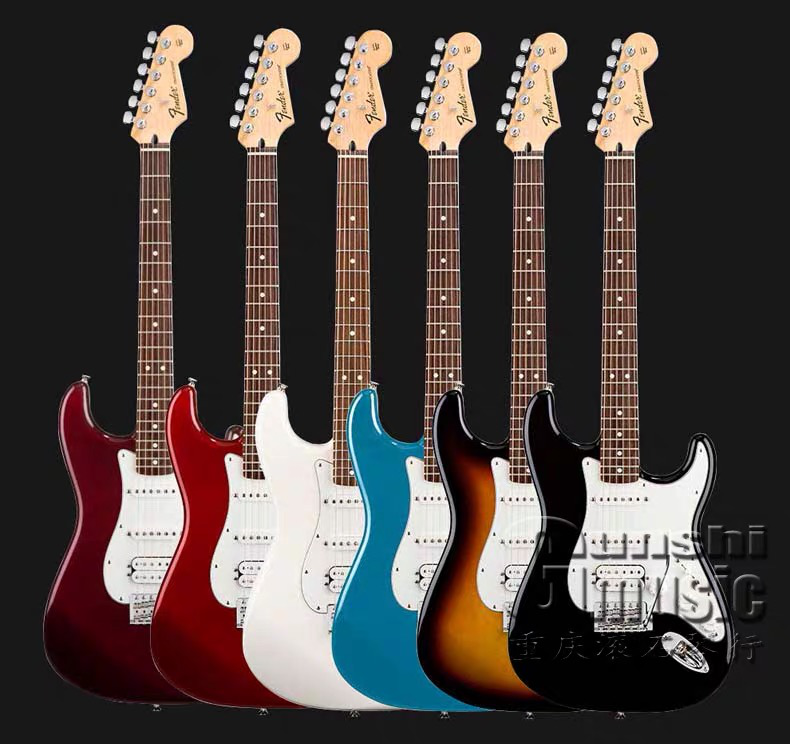 Fender芬达014-4600 4700 4602 4702墨产墨标电吉他